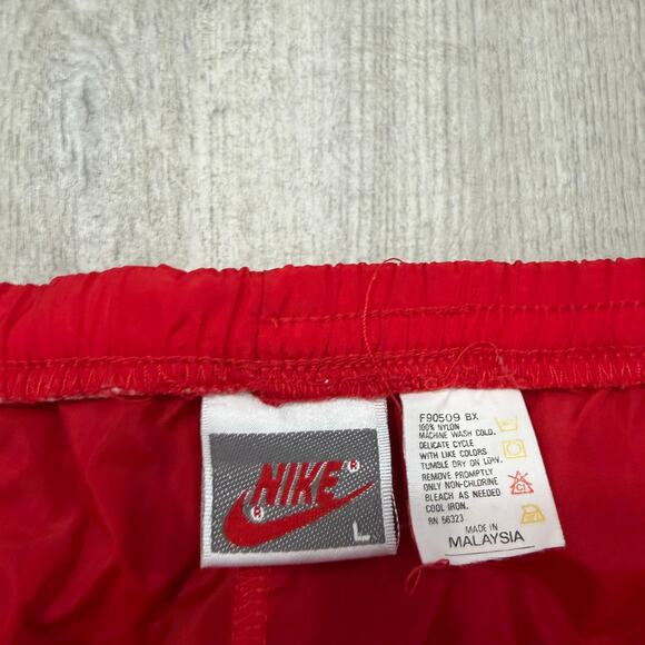 Vintage Nike Tracksuit Windbreaker Set Men's Medium Jacket Large Pants 1980s - Picture 11 of 16